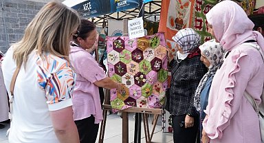 Kayseri Altın Eller Geleneksel El Sanatları Festivali'ne büyük ilgi