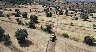 Kayseri Başakpınar'a 10 kilometrelik yeni tarım yolu