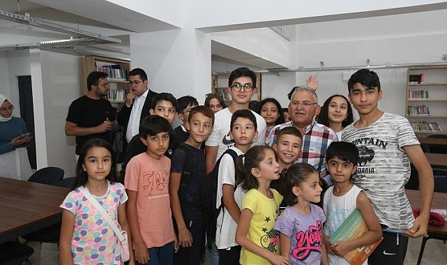 Kayseri Büyükşehir'in kütüphaneleri kitapseverlerin adresi