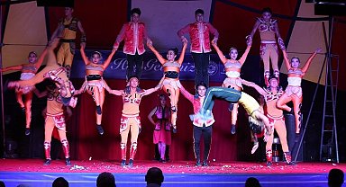 Kayseri Talas'ta sirk coşkusu