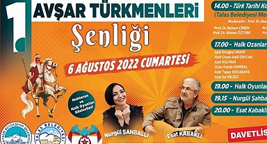 Kayseri'de Avşar Türkmenleri'nin şenlik heyecanı