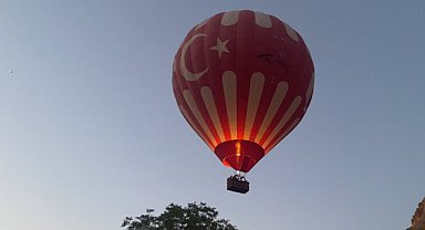 Kayseri'de balonlar havalandı