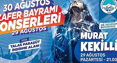 Kayseri'de Zafer Bayramı'na özel konserler