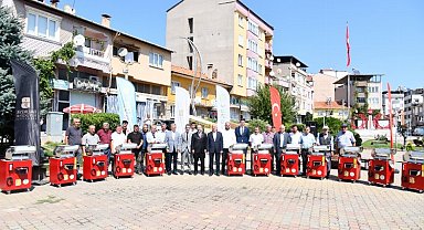 Kırsal mahallelere salça makinesi