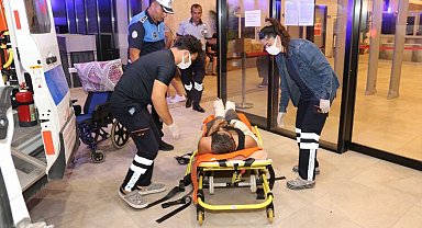 KKTC'de kaza geçiren yaralının imdadına HADO yetişti