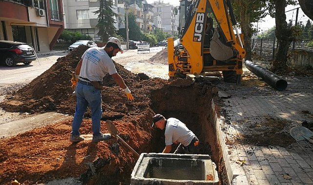Kocaeli İSU'nda altyapı çalışması yapılıyor