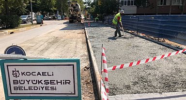 Kocaeli'de Atatürk Bulvarı yenileniyor