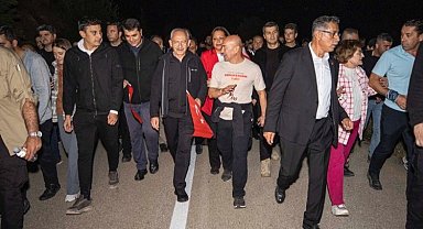 Kocatepe Zafer Yürüyüşü'nde büyük coşku