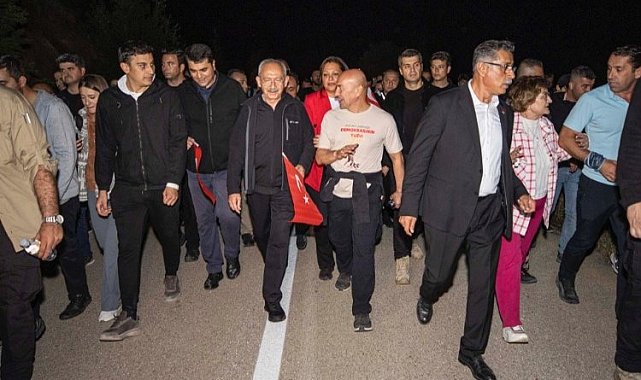 Kocatepe Zafer Yürüyüşü'nde büyük coşku