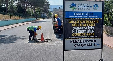 Konforlu ulaşım için Geyve'de 600 kapağa müdahale edildi
