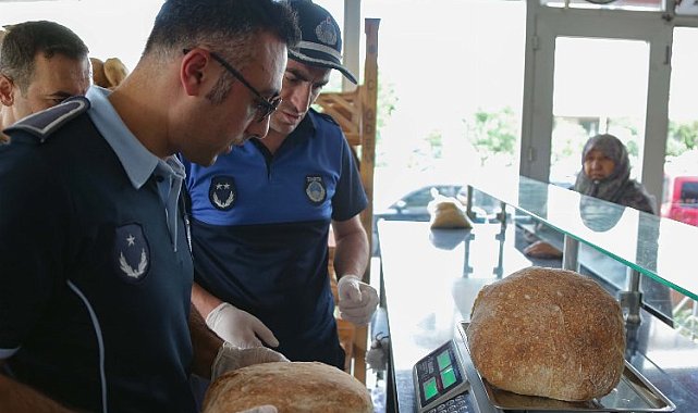 Kütahya Zabıtası'ndan fırın denetimi