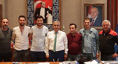 Kütahya'da işitme engellilerden Başkan Işık'a ziyaret