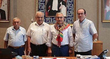 Kütahya'da Yörük Türkmenleri'nden Başkan Işık'a ziyaret
