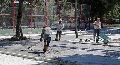 Kütahya'da Yüzüncü Yıl Park yenileniyor