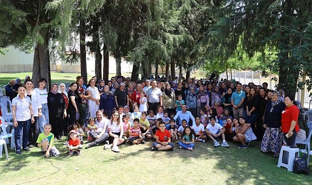 Mahalle kadınları yaz kampında