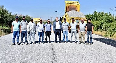 Malatya Doğanşehir'de asfalt sevinci