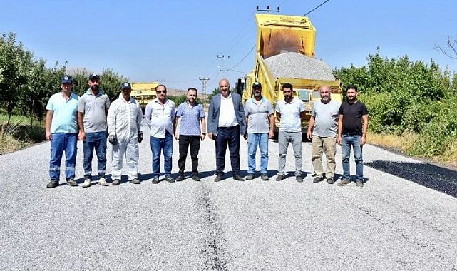 Malatya Doğanşehir'de asfalt sevinci