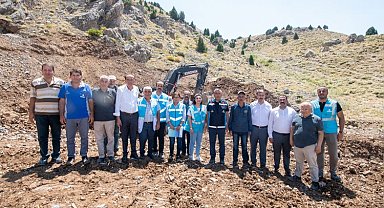 Malatya MASKİ'den kaptaj çalışması