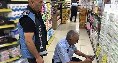 Malatya Zabıtası'ndan market denetimi