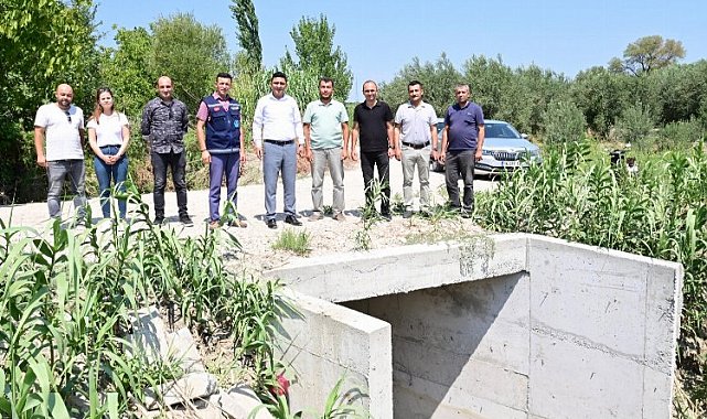 Manisa Akhisar'da tarihi yolda önemli çalışma