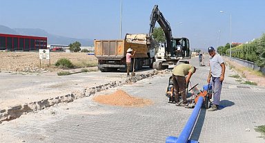 Manisa Karaali'ye 6 kilometrelik içme suyu hattı