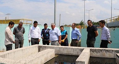 Manisa MASKİ'den Kırkağaç'taki Atık Su Arıtma Tesisi'ne ziyaret