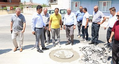 Manisa Saruhanlı'da alt yapıya 'üst yapı' ayarı