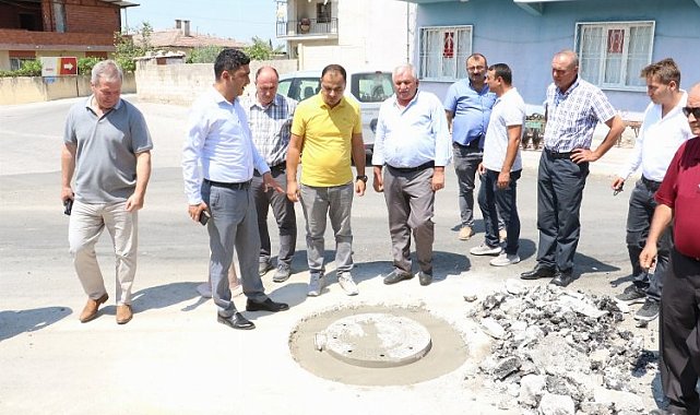 Manisa Saruhanlı'da alt yapıya 'üst yapı' ayarı