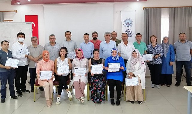 Manisa Soma'da arıcılar sertifikalandı