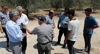 Manisa Soma'da bin 159 dekarlık alana 'kapalı' sulama