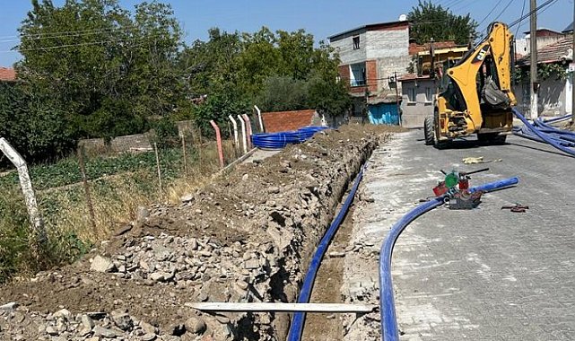 Manisa Turgutlu'da Irlamaz'a sağlıklı içme suyu
