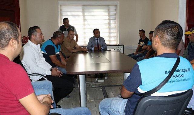 Manisa'da MASKİ'nin ilçe turları sürüyor