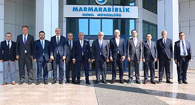 Marmarabirlik'e Ticaret Bakan Yardımcısı'ndan ziyaret