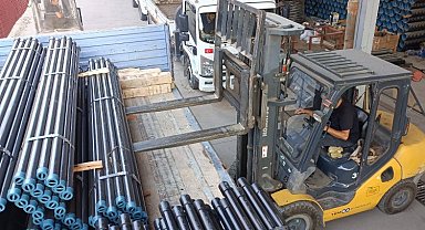MASKİ, 3 Bin 750 metre kolon borusu aldı