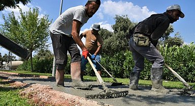 Menteş yürüyüş yolunda sona doğru