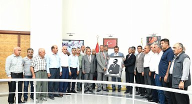 Minibüsçülerden Başkan Gürkan'a teşekkür