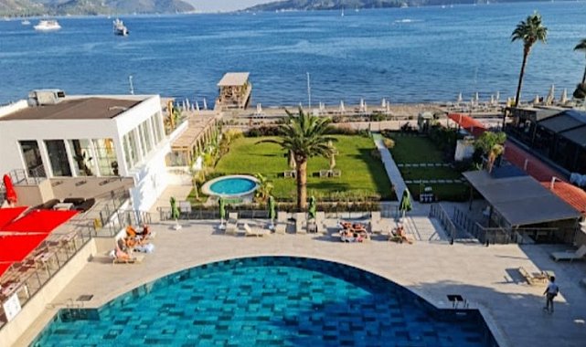 Muğla Marmaris'te 34 yıllık otele mühür!