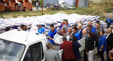 Muğla'da fidan ve tohum desteği