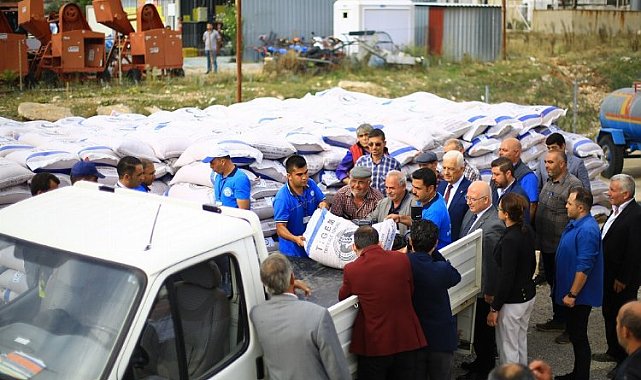 Muğla'da fidan ve tohum desteği
