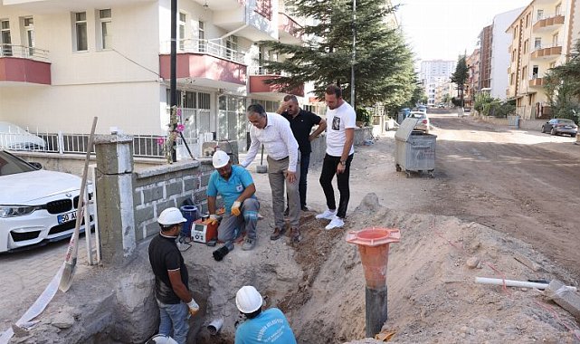 Nevşehir Belediyesi'nden asfalt mesaisi