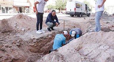 Nevşehir'de alt yapı çalışmalar sürüyor