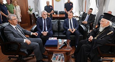 Patrik Bartholomeos'tan İstanbul İtfaiyesi'ne 'teşekkür' ziyareti