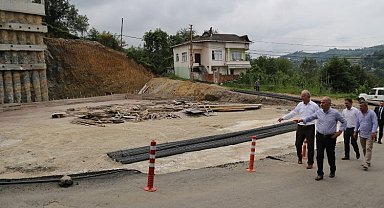 Rize Kaplıca Mahallesi'ndeki su deposuna revize