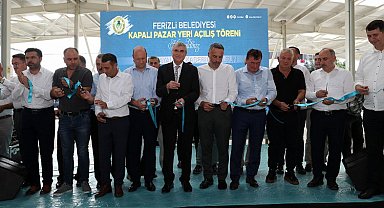 Sakarya Ferizli kapalı pazar yerine kavuştu