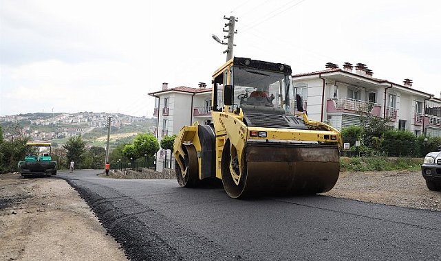 Sakarya Kemalpaşa'ya 450 ton asfalt