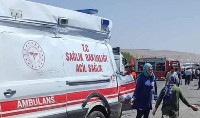 Şehit itfaiyeciler için cenaze töreni