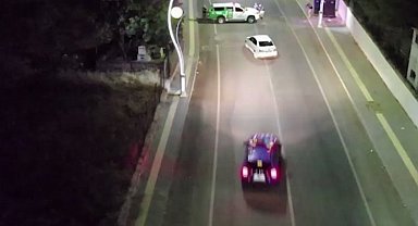 Siirt Jandarması'ndan fıstık hırsızlığına 'termal' takip!
