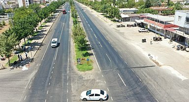 Siverek'te trafik sinyalizasyon çalışması