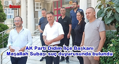 Subaşı Savcılığa Şikayette Bulundu