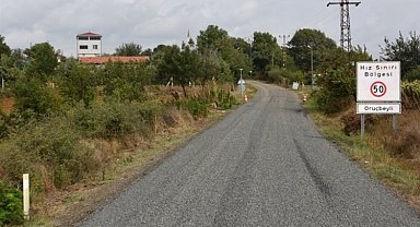 Tekirdağ'da o yolda da işlem tamam